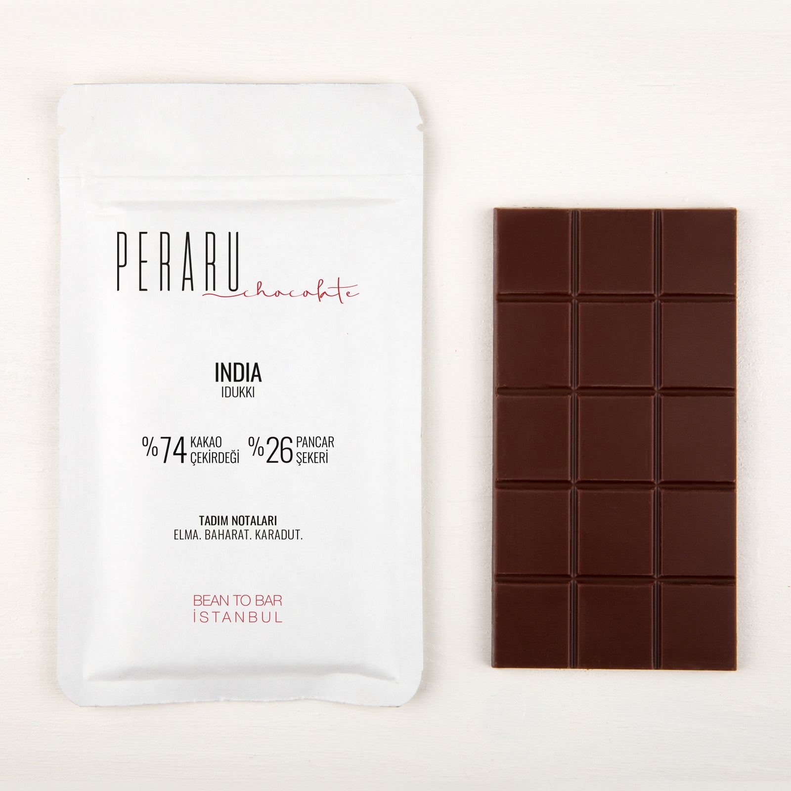 India 74% Dark Chocolate | Bean to Bar Çikolata Çeşitleri