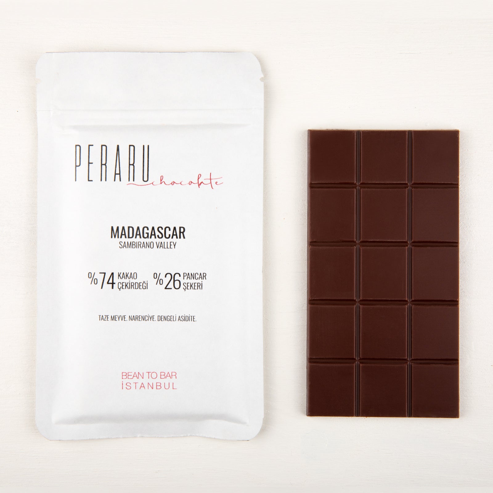 Madagaskar %74 Kakao Çikolata 